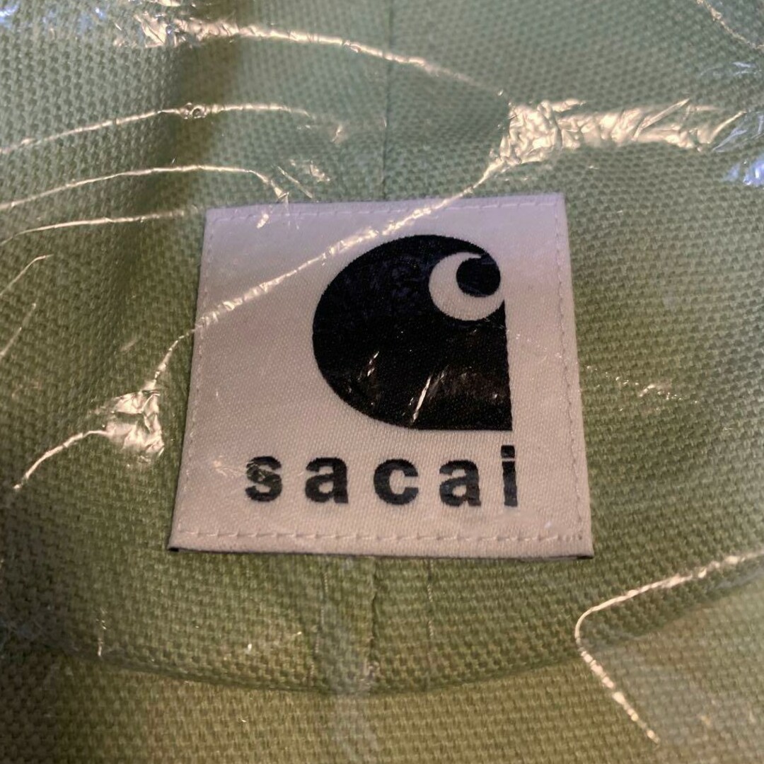 Sacai Carhartt WIP Duck Cap グリーン キャップ - 帽子 Sacai Carhartt WIP Duck Cap グリーン キャップ - 帽子