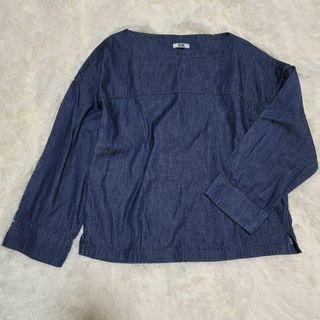 ユニクロ(UNIQLO)のユニクロ【UNIQLO】デニム素材　プルオーバー(その他)