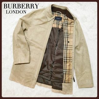 バーバリー(BURBERRY)のバーバリーロンドン イングランド製ノバチェック ベージュ 2way ライナー付き(ステンカラーコート)