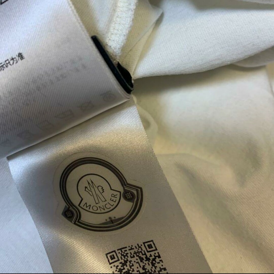 MONCLER(モンクレール)のMONCLER Fragment ロングスリーブ ラグランTシャツ L ホワイト メンズのトップス(Tシャツ/カットソー(七分/長袖))の商品写真
