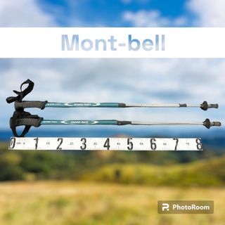 モンベル(mont bell)のモンベル　トレッキングポール　I字　montbell 登山　アウトドアストック(登山用品)