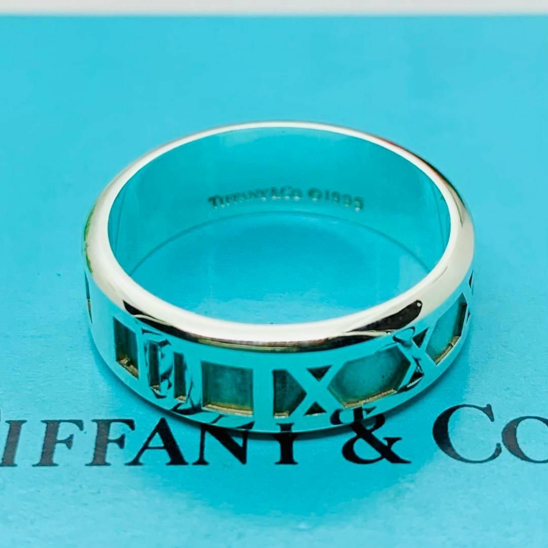 新品本物 
 ティファニー シルバー 21号 - Tiffany ジュエリー C106 極美品 極美品 ティファニー 極美品 アトラス ティファニー リング 指輪 指輪 リング 21 リング 号 アトラス シルバー & アクセサリー 2