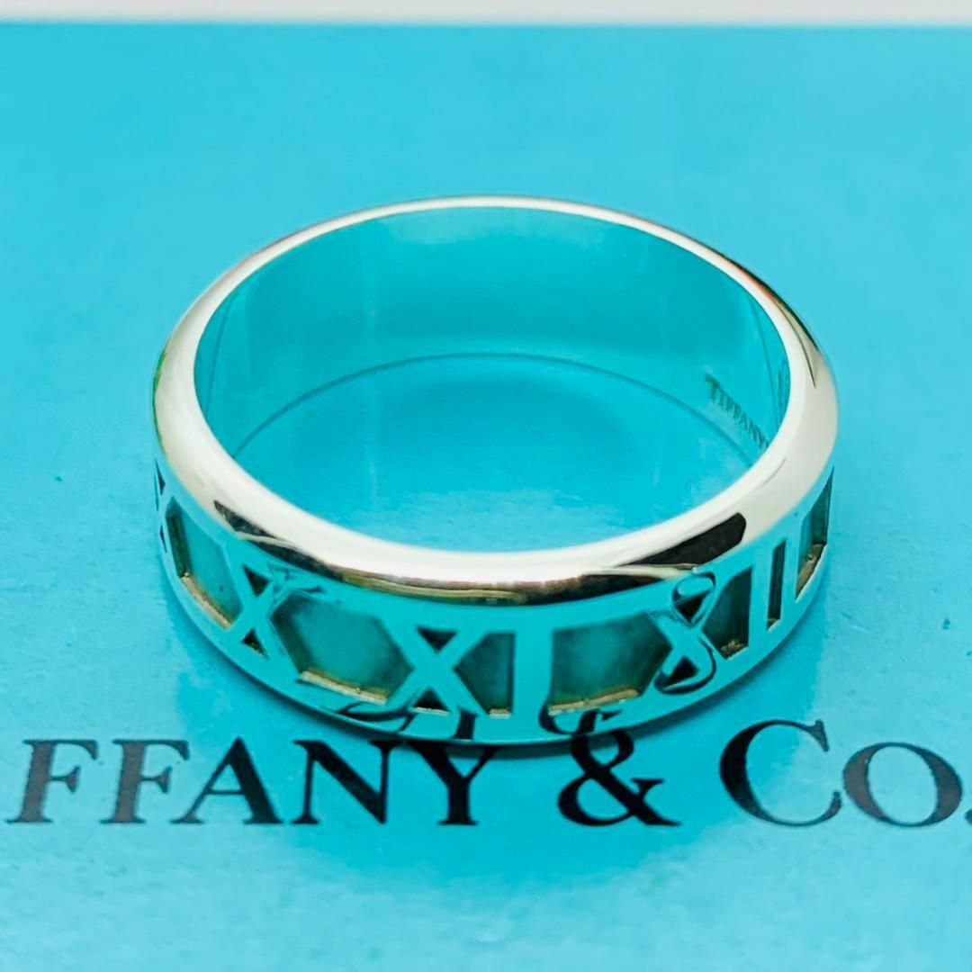 新品本物 
 ティファニー シルバー 21号 - Tiffany ジュエリー C106 極美品 極美品 ティファニー 極美品 アトラス ティファニー リング 指輪 指輪 リング 21 リング 号 アトラス シルバー & アクセサリー 3