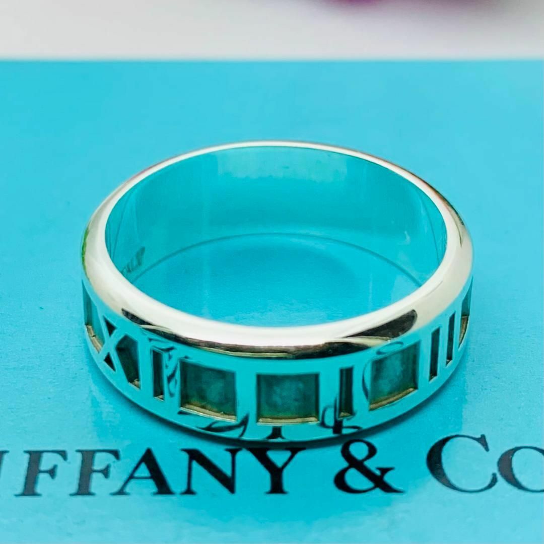 新品本物 
 ティファニー シルバー 21号 - Tiffany ジュエリー C106 極美品 極美品 ティファニー 極美品 アトラス ティファニー リング 指輪 指輪 リング 21 リング 号 アトラス シルバー & アクセサリー 4