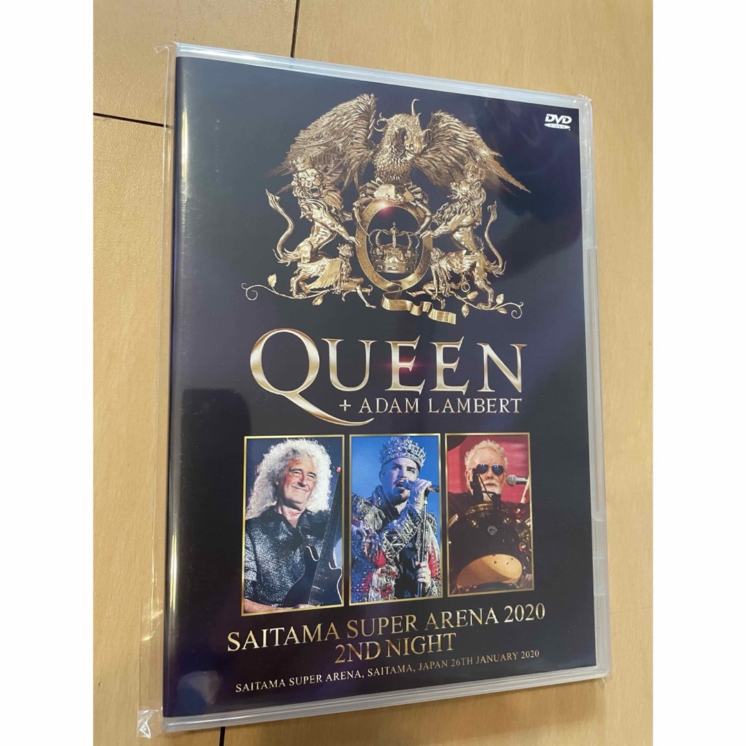 クイーン QUEEN + ADAM LAMBERT 2020  DVD  エンタメ/ホビーのDVD/ブルーレイ(ミュージック)の商品写真