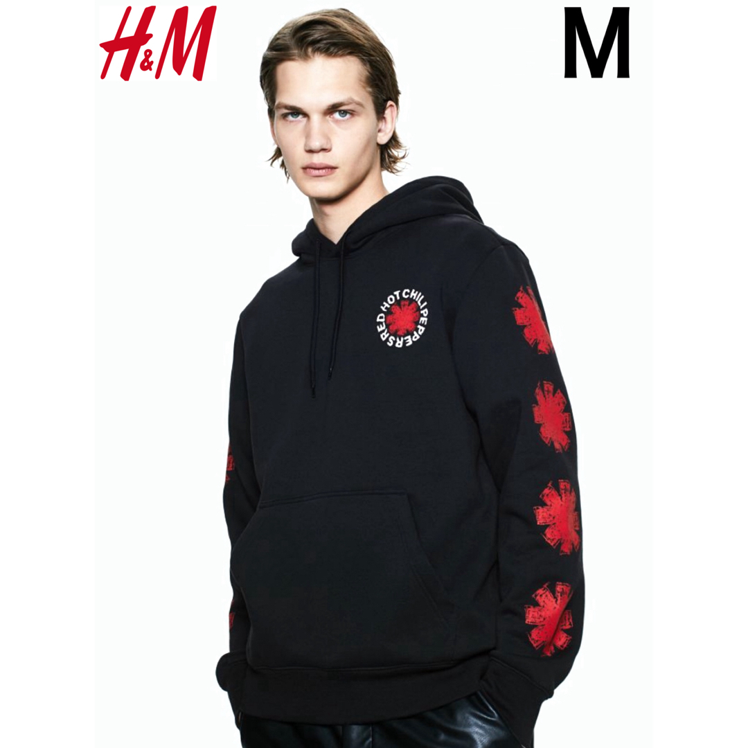 H&M - 新品 H&M × レッド・ホット・チリ・ペッパーズ パーカー 裏起毛