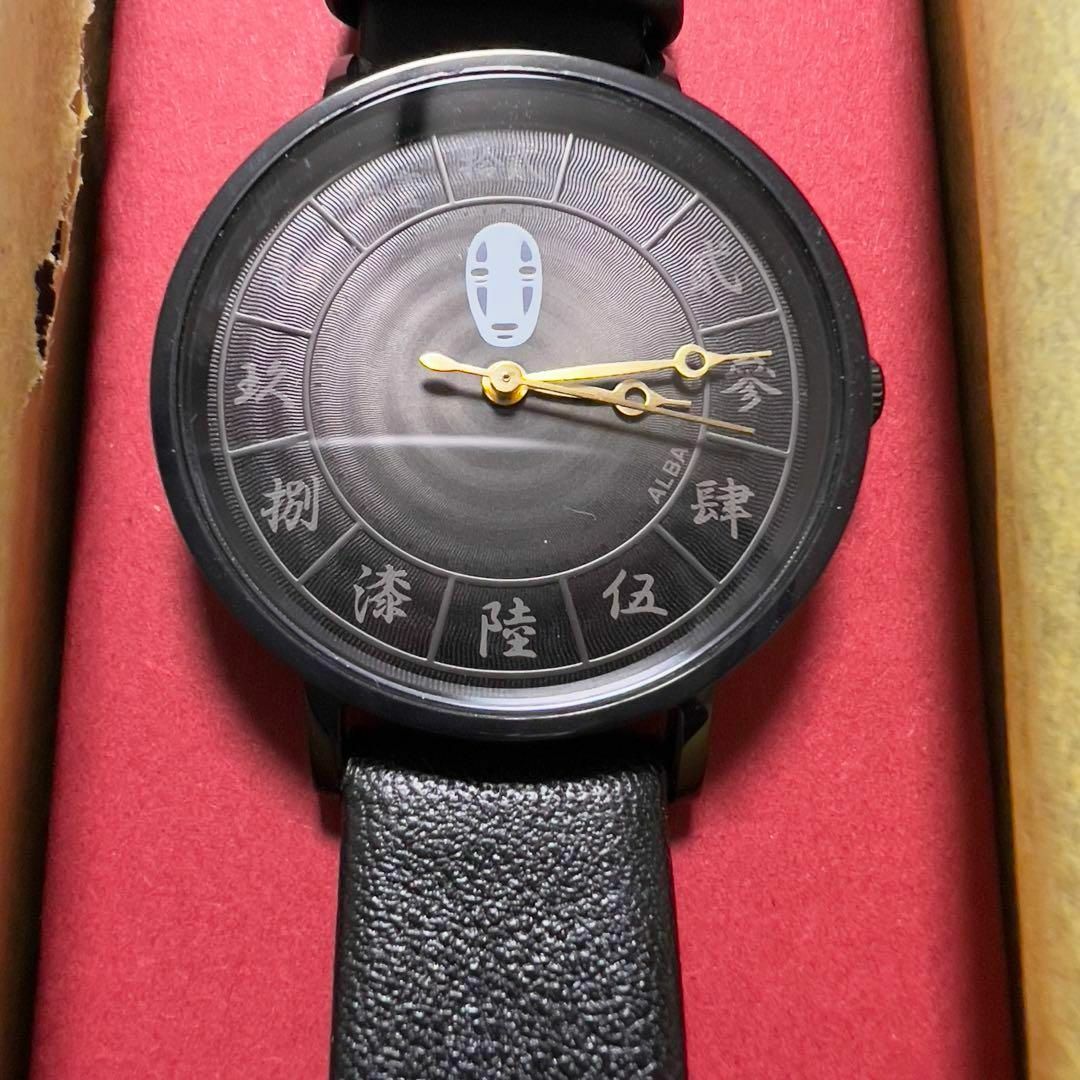 SEIKO(セイコー)の【超希少】新品未使用 千と千尋の神隠し SEIKO ALBA カオナシ腕時計 レディースのファッション小物(腕時計)の商品写真