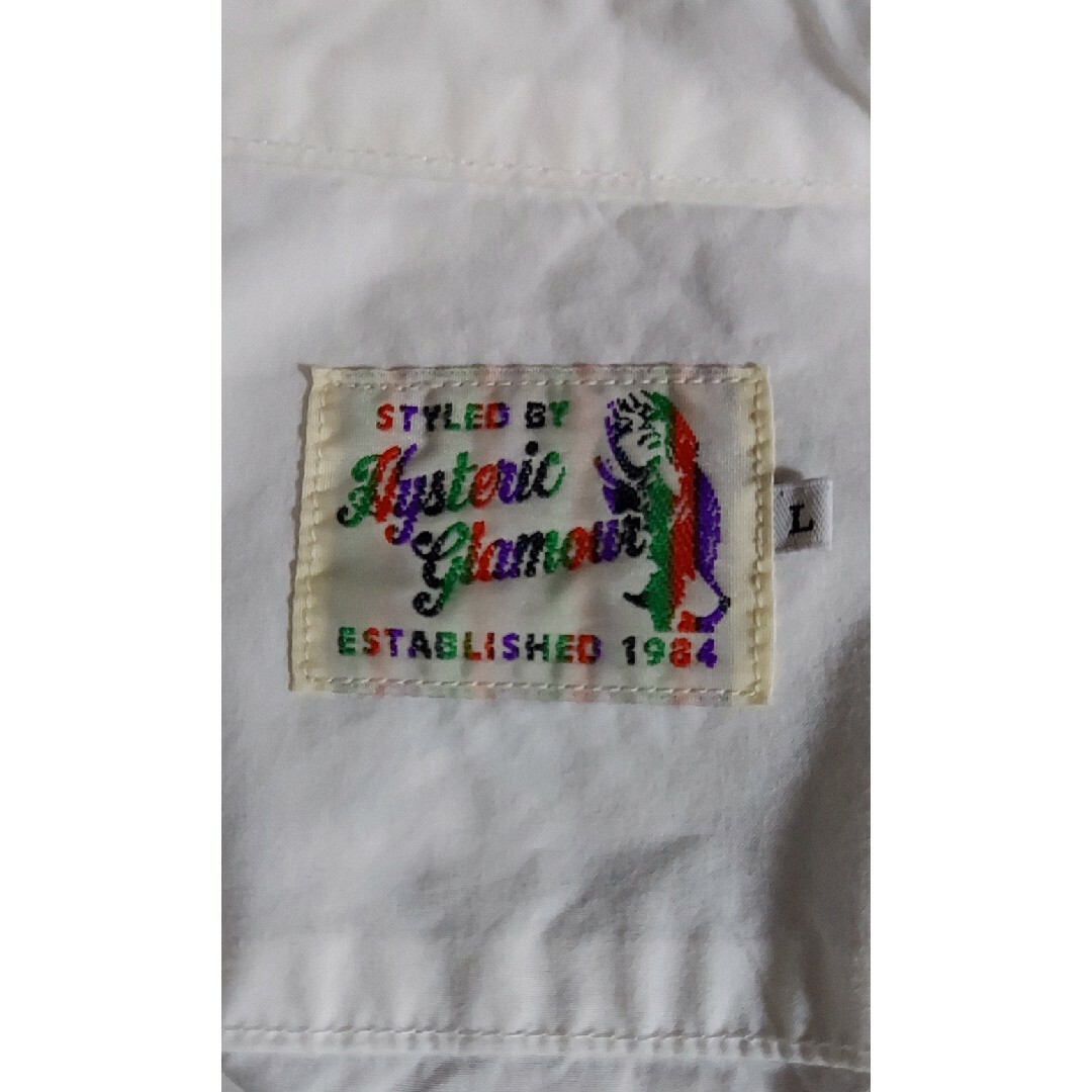 HYSTERIC GLAMOUR(ヒステリックグラマー)の国内正規品 希少 限定 ヒステリックグラマー ヒスガール 刺繍 シャツ メンズのトップス(シャツ)の商品写真