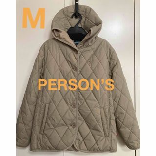 パーソンズ(PERSON'S)の最終価格‼️✨PERSON’S✨フード付中綿入キルティングジャケット☆M☆(その他)