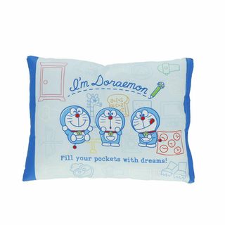 【色: ドラえもん】丸眞 ジュニア枕 I'm doraemon ドラえもん わく(その他)