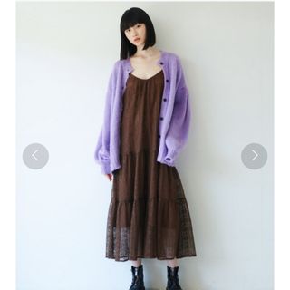 ダブルクローゼット(w closet)のAlley by w closet レース キャミワンピース(ロングワンピース/マキシワンピース)