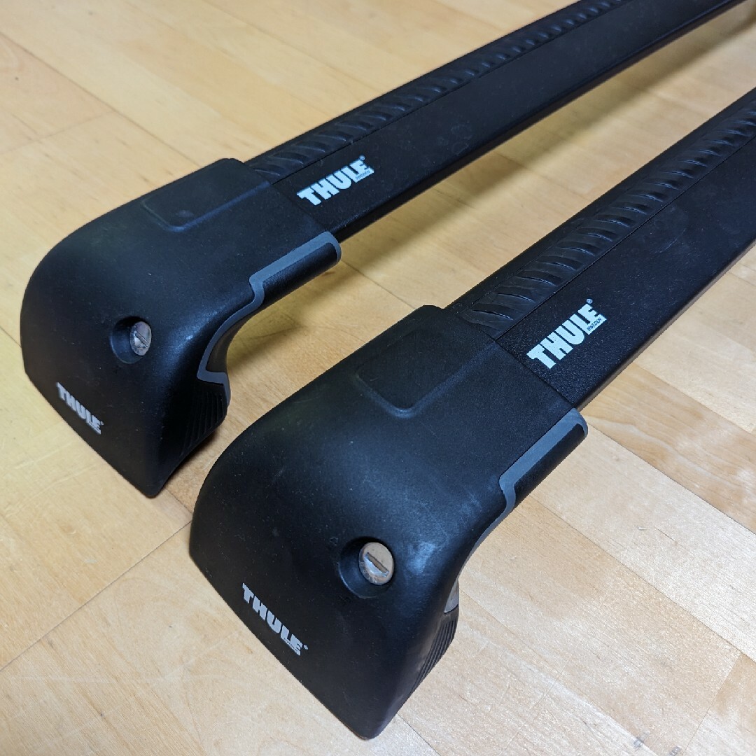 THULE(スーリー)のTHULE WingBarEdge M スーリー ウイングバーエッジ(ブラック) 自動車/バイクの自動車(車外アクセサリ)の商品写真