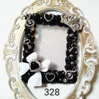 【328】B8 トレカケース 硬質ケース  ホイップデコ ブラック(その他)