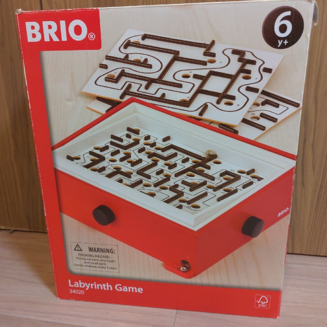 BRIO(ブリオ)の【たもんさん専用】BRIO ラビリンスゲーム(カラー)(1セット) キッズ/ベビー/マタニティのおもちゃ(知育玩具)の商品写真