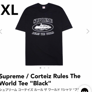 シュプリーム(Supreme)のSupreme / Corteiz Rules The World Tee(Tシャツ/カットソー(半袖/袖なし))