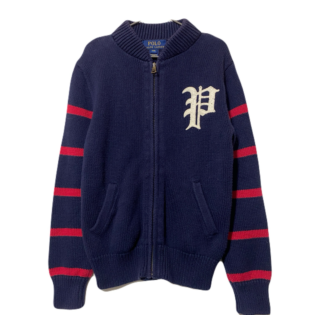 POLO RALPH LAUREN(ポロラルフローレン)の● Polo RALPH LAUREN キッズ フルジップ ニットジャケット キッズ/ベビー/マタニティのキッズ服男の子用(90cm~)(ニット)の商品写真