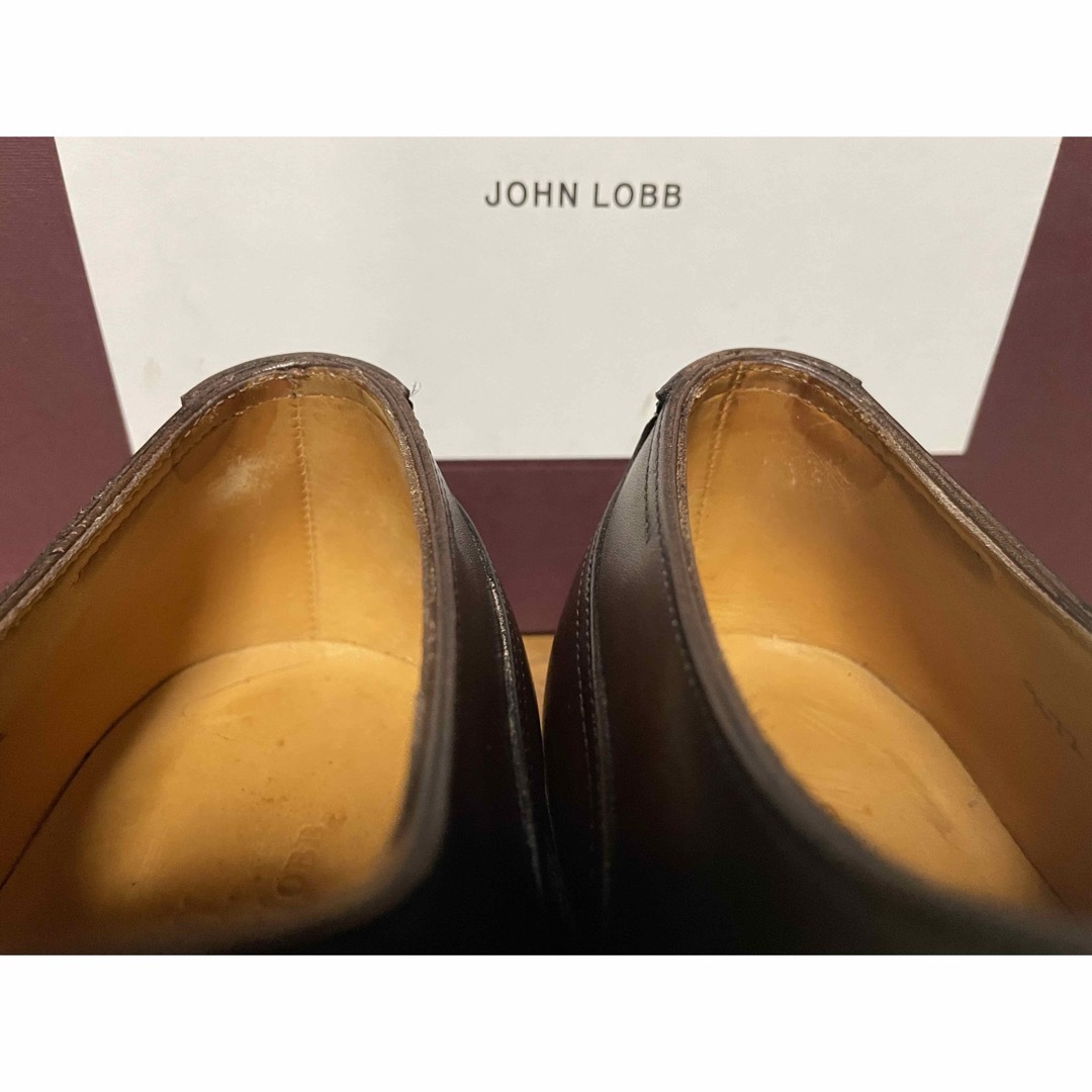 JOHN LOBB(ジョンロブ)の【ジョンロブ】シャンボード ブラウン 8.5E 8695 メンズの靴/シューズ(ドレス/ビジネス)の商品写真