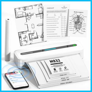 Itari M832-A4 モバイルプリンター ミニプリンター携帯プリンターコピ(その他)