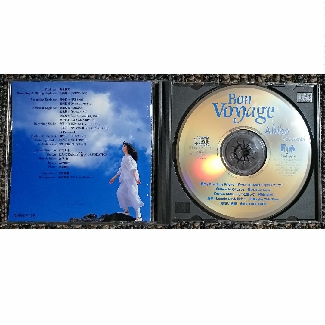 DF　　小林明子　Bon Voyage　　ボン・ヴォヤージュ エンタメ/ホビーのCD(ポップス/ロック(邦楽))の商品写真