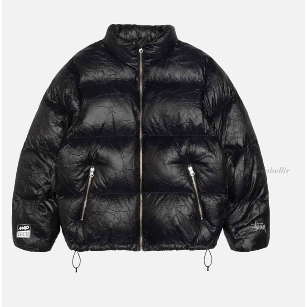 STUSSY(ステューシー)のSTUSSY DOWN PUFFER WRINKLED NYLON メンズのジャケット/アウター(ダウンジャケット)の商品写真