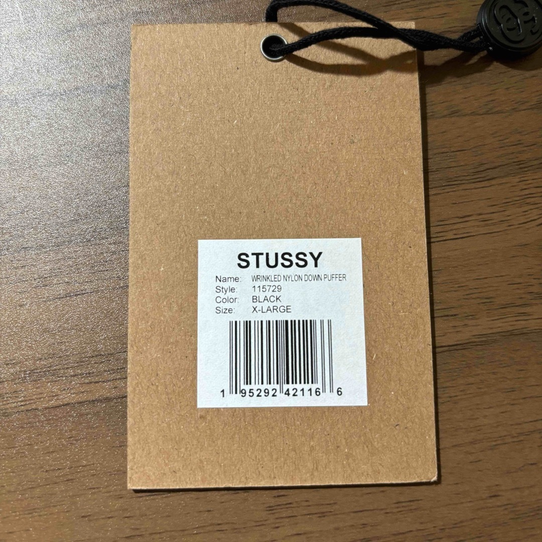 STUSSY(ステューシー)のSTUSSY DOWN PUFFER WRINKLED NYLON メンズのジャケット/アウター(ダウンジャケット)の商品写真