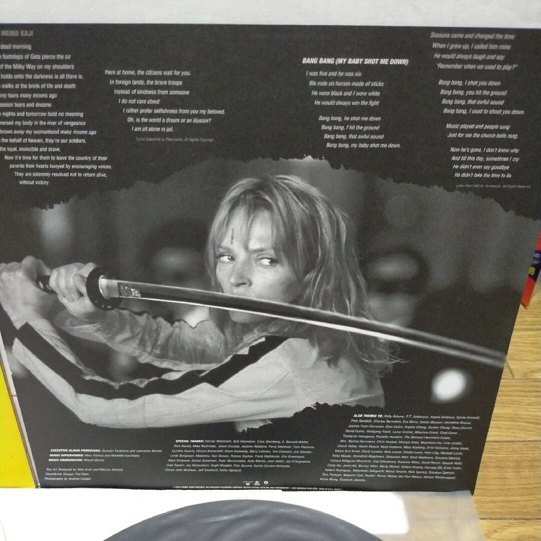 US ORG盤LP/O.S.T/KILL BILL vol.1 キル・ビル エンタメ/ホビーのCD(映画音楽)の商品写真