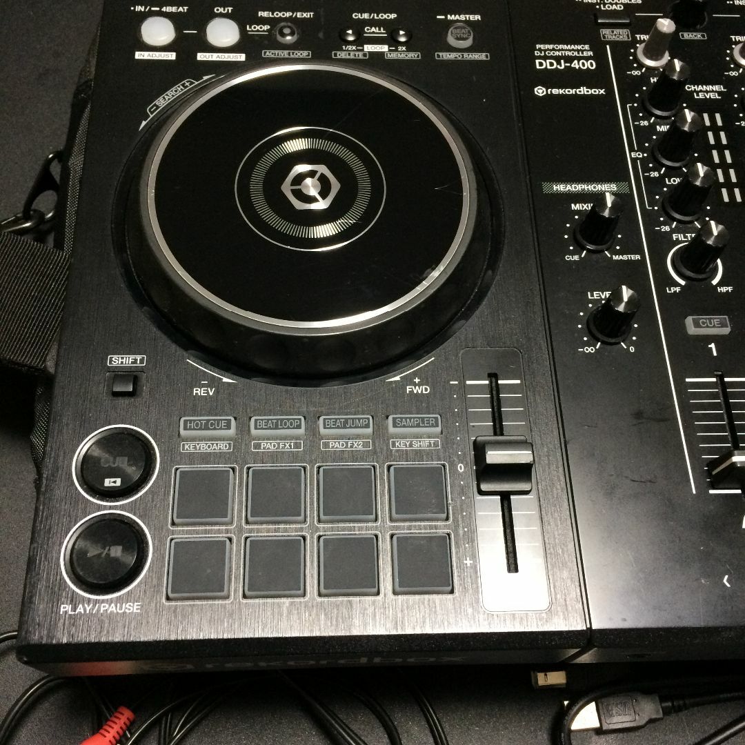 バッグ付 Pioneer DJ コントローラー DDJ-400 パイオニア  楽器のDJ機器(DJコントローラー)の商品写真