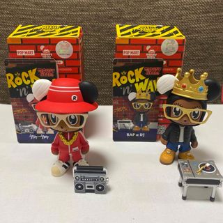 【2体セット】POPMART & STAYREALヒップホップ＋ラップ&DJ(ミュージシャン)