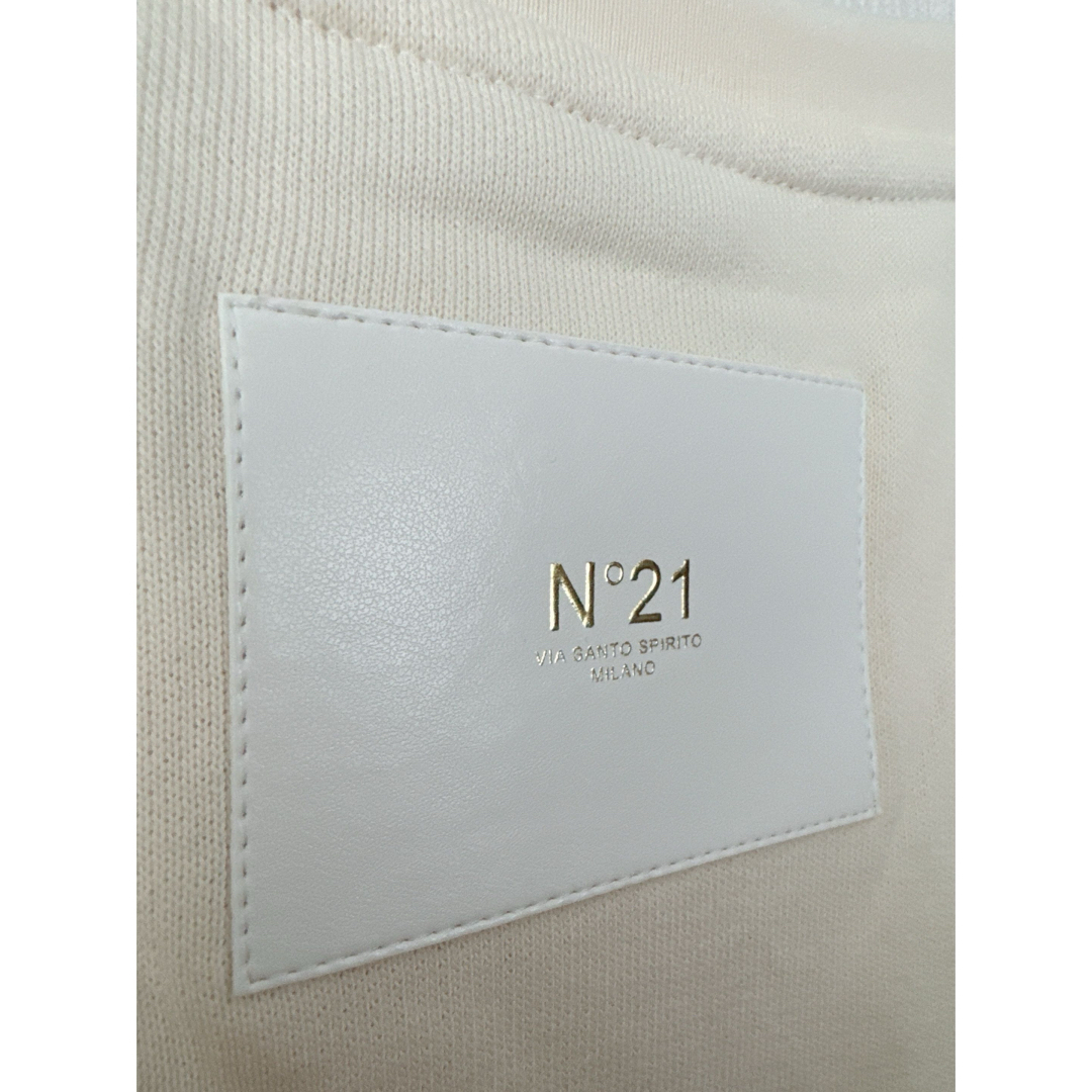 新品】N°21 ロゴ入り スウェット トレーナー 新品】N°21 ロゴ入り スウェット トレーナー