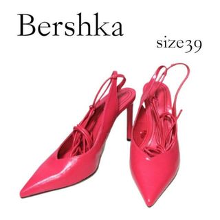 ベルシュカ(Bershka)の✨新品✨Bershka★レースアップ★パンプス★ヒール★サンダルsize39(ハイヒール/パンプス)