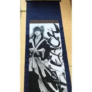 BLEACH 黒より黒し！！　一護　掛け軸風タペストリー(ポスター)