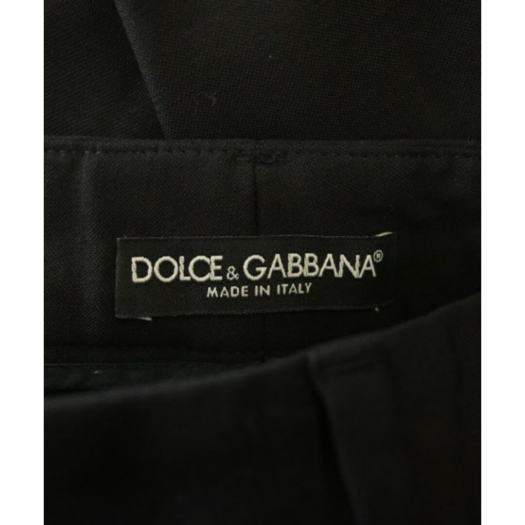 DOLCE&GABBANA(ドルチェアンドガッバーナ)のDOLCE&GABBANA スラックス 42(M位) 黒 【古着】【中古】 レディースのパンツ(その他)の商品写真