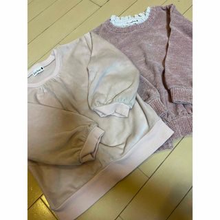 ブランシェス(Branshes)の《ブランシェス》2着！ピンクのトレーナー。(ニット)