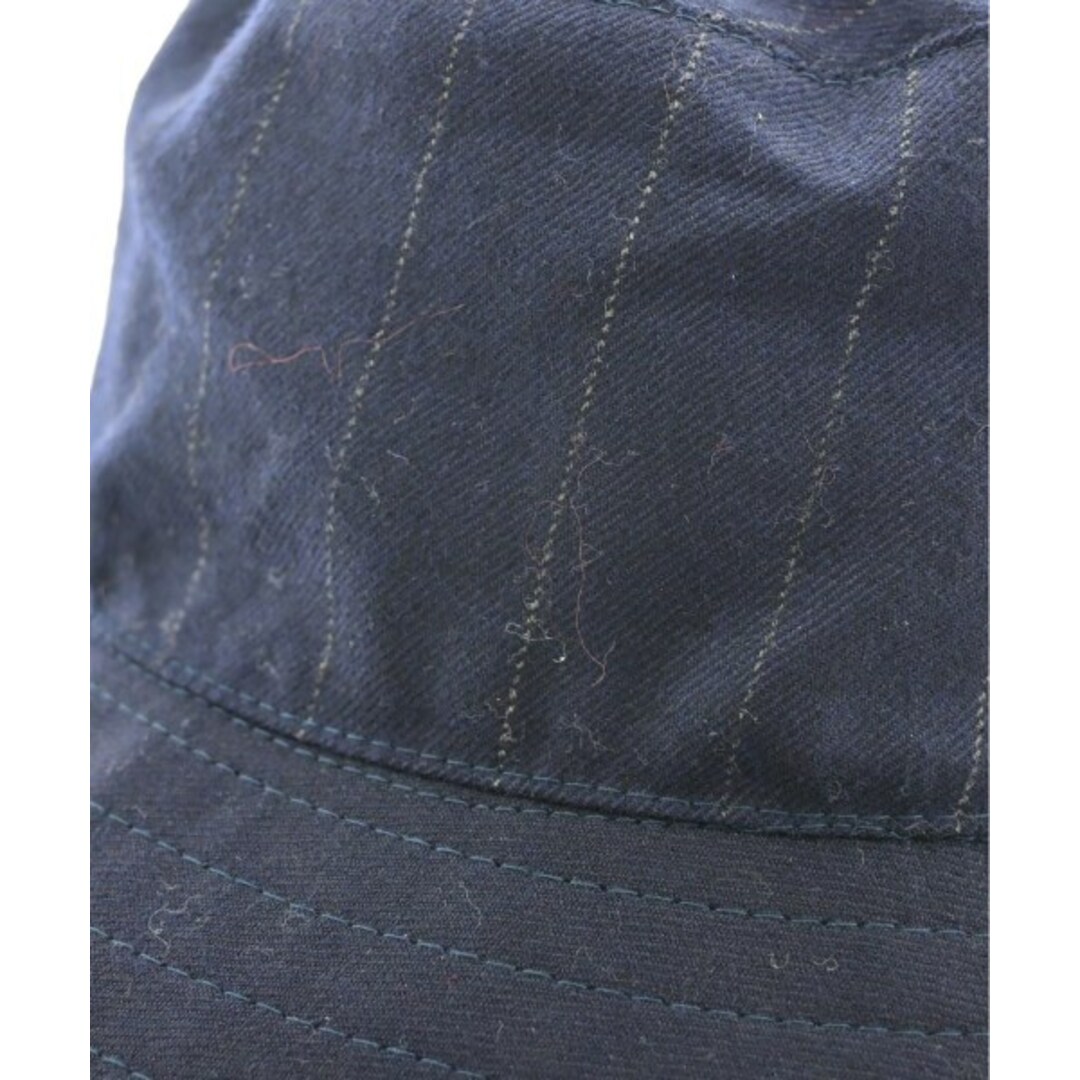 PHINGERIN(フィンガリン)のPHINGERIN フィンガリン ハット - 紺x白(ストライプ) 【古着】【中古】 メンズの帽子(ハット)の商品写真
