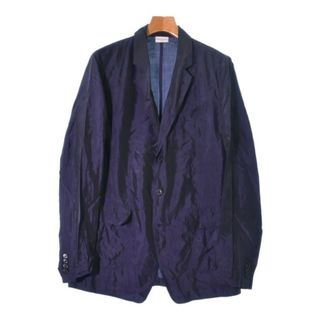 ドリスヴァンノッテン(DRIES VAN NOTEN)のDRIES VAN NOTEN カジュアルジャケット 50(XL位) 紺 【古着】【中古】(テーラードジャケット)