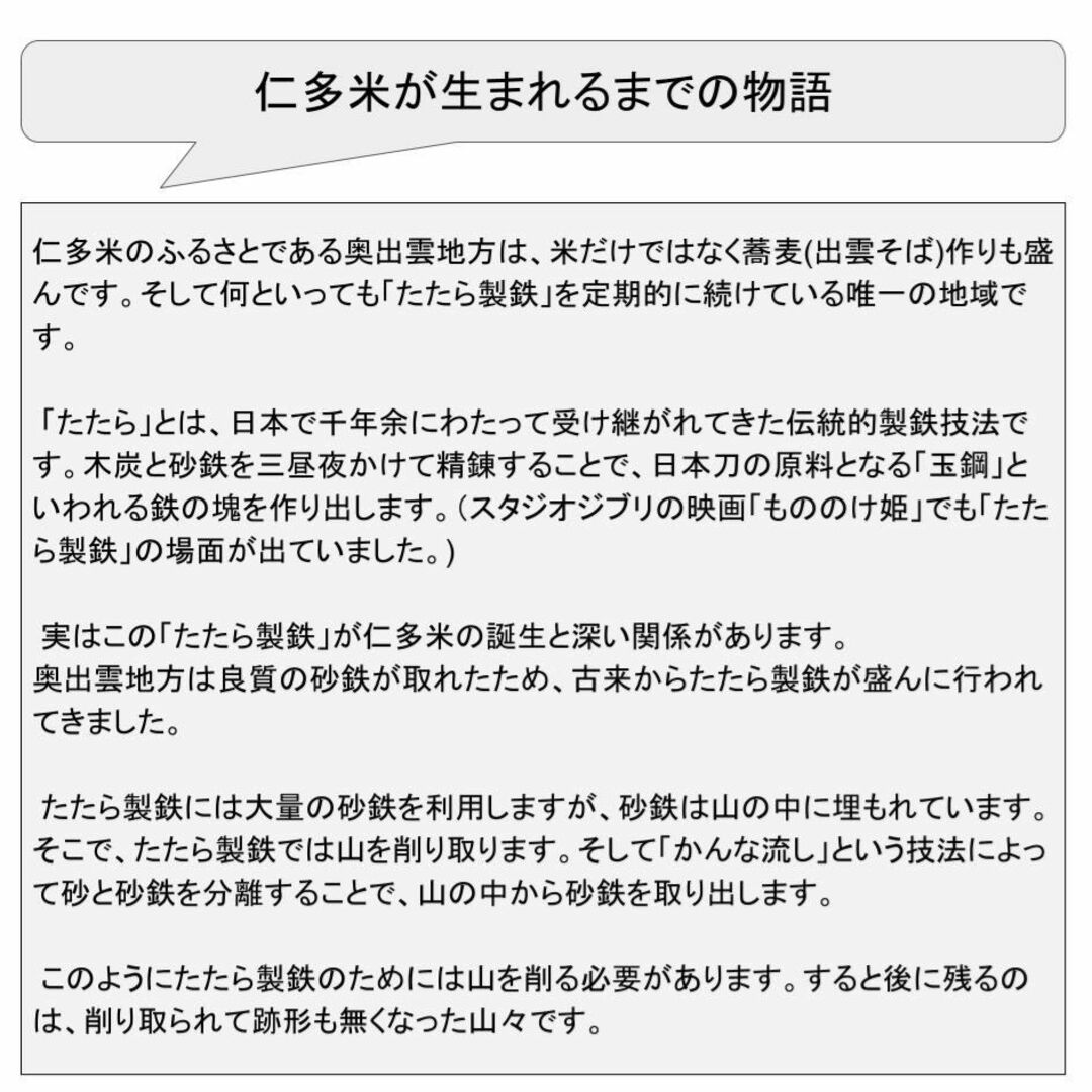 令和5年産】仁多米(10kg)の通販 by 奥出雲のじいさん's shop｜ラクマ