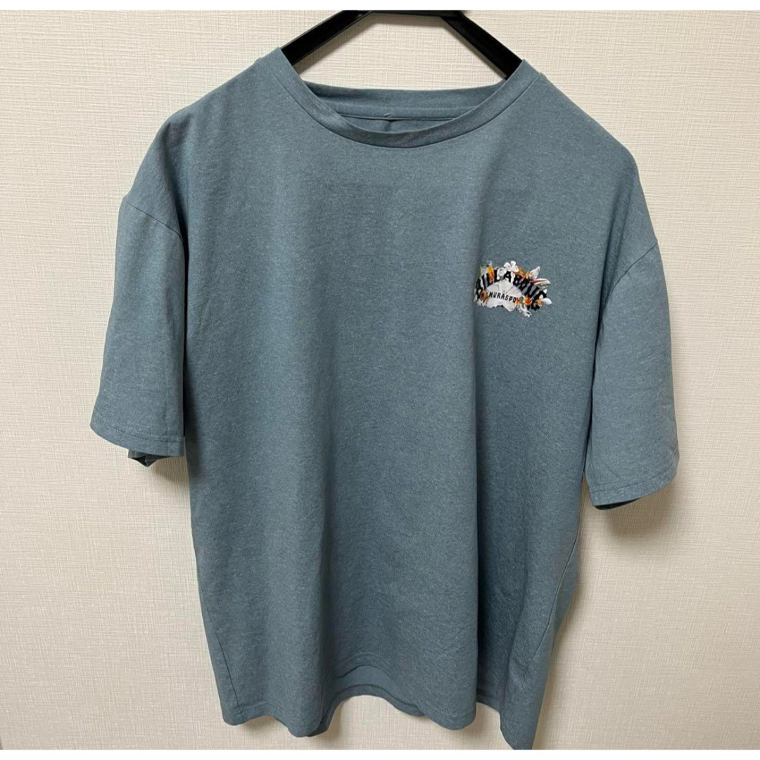 billabong(ビラボン)の【BILLABONG】　ビラボン　Tシャツ　水色　Lサイズ メンズのトップス(Tシャツ/カットソー(半袖/袖なし))の商品写真