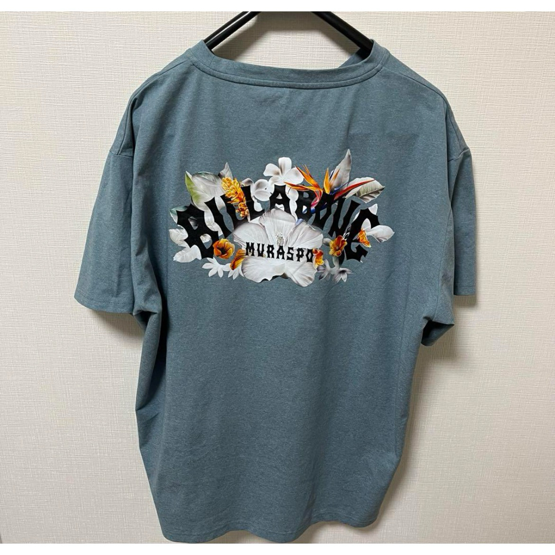 billabong(ビラボン)の【BILLABONG】　ビラボン　Tシャツ　水色　Lサイズ メンズのトップス(Tシャツ/カットソー(半袖/袖なし))の商品写真