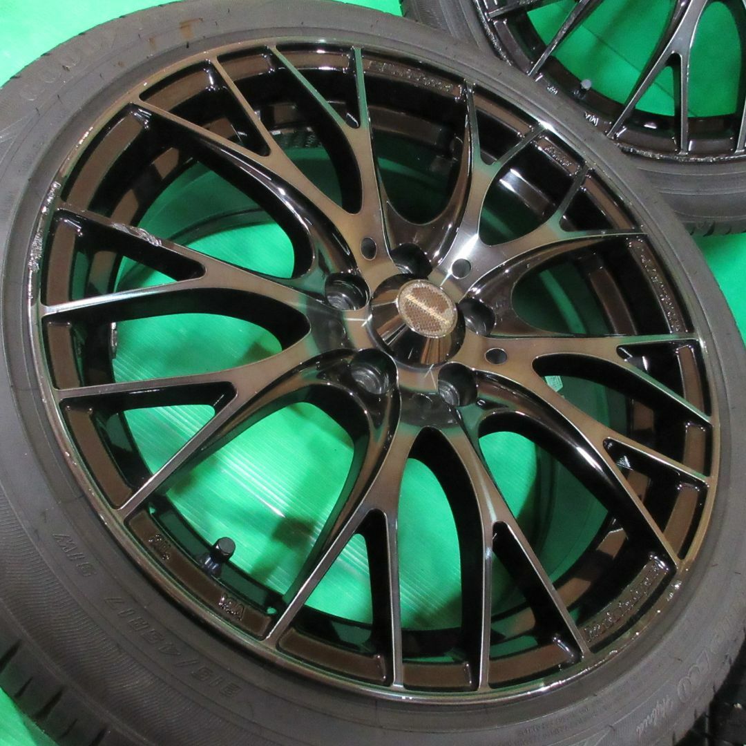 Goodyear(グッドイヤー)のインプレッサ Weds SA-20R 215/45R17 2022年夏タイヤ 自動車/バイクの自動車(タイヤ・ホイールセット)の商品写真