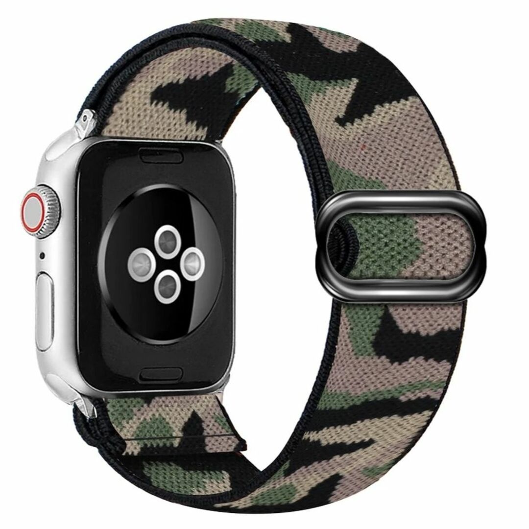 AppleWatch スポーツバンド カジュアルバンド 迷彩柄 40mm対応 メンズの時計(ラバーベルト)の商品写真