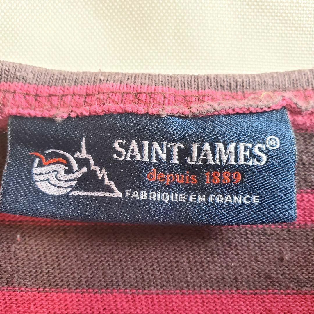 SAINT JAMES(セントジェームス)のセントジェームス(XXS)紫色長袖ボーダー柄カットソー その他のその他(その他)の商品写真