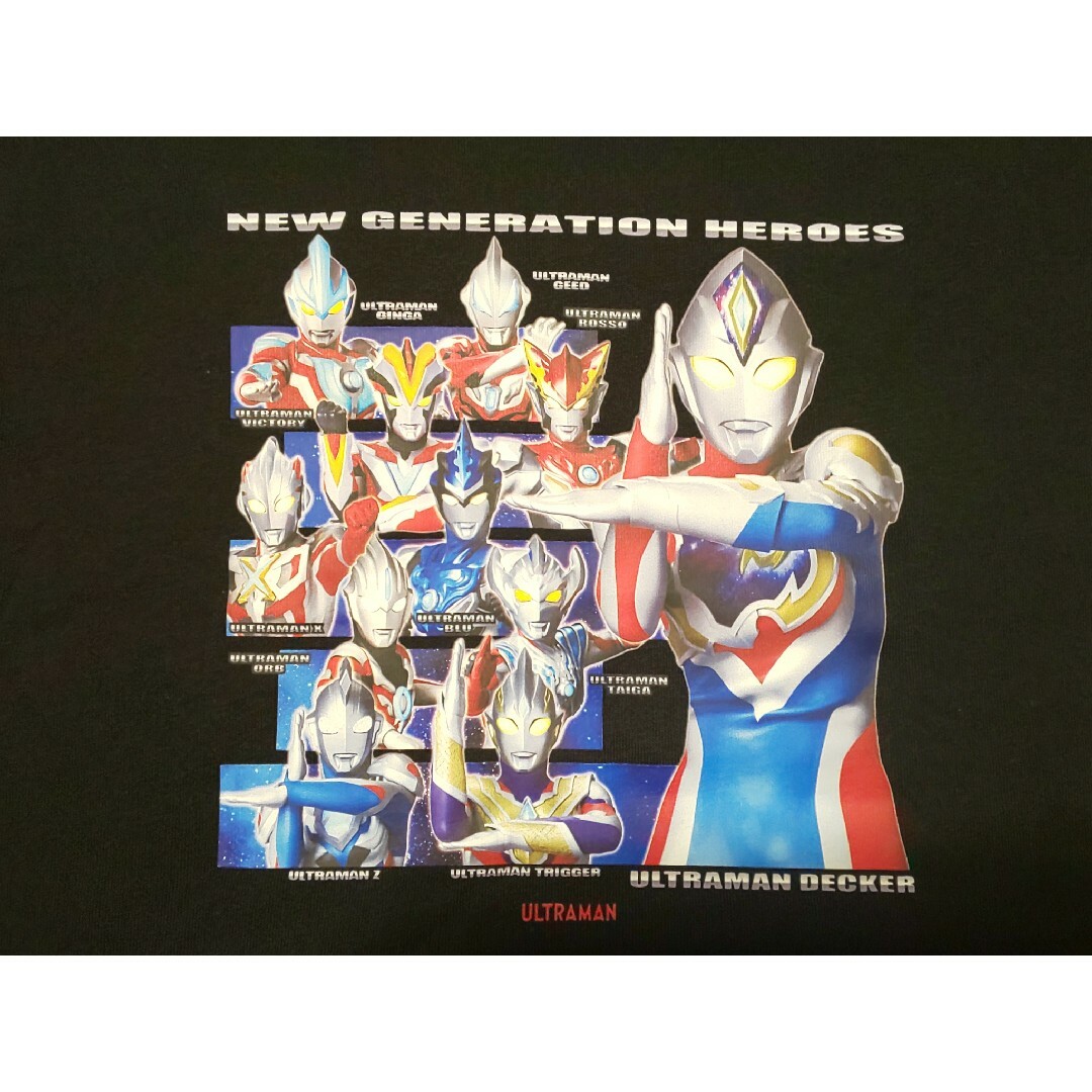 BANDAI(バンダイ)のウルトラヒーローズ ウルトラマンデッカー トリガー 半袖 Tシャツ 130 キッズ/ベビー/マタニティのキッズ服男の子用(90cm~)(Tシャツ/カットソー)の商品写真