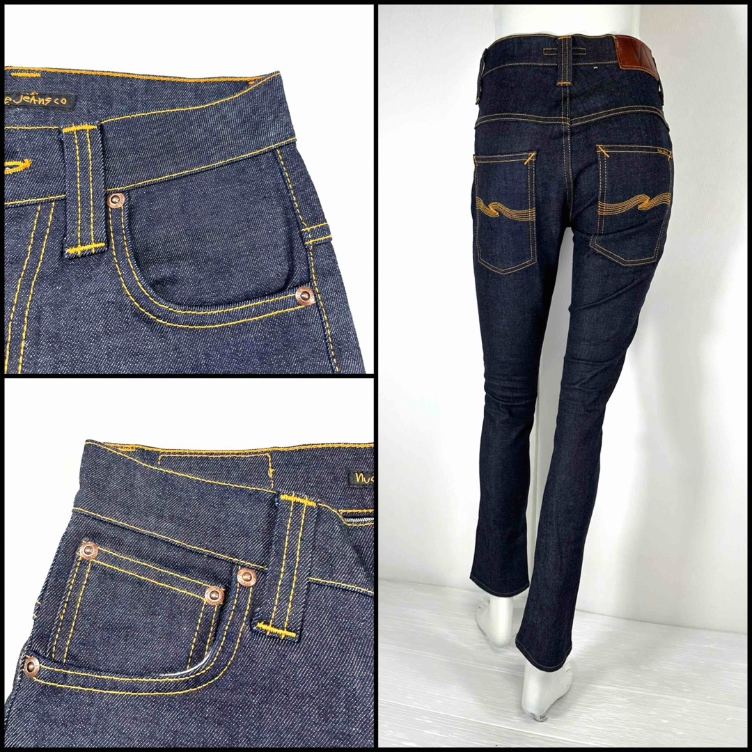 Nudie Jeans(ヌーディジーンズ)のヌーディージーンズ TAPE TED スキニー ストレッチ W26 70cm レディースのパンツ(デニム/ジーンズ)の商品写真