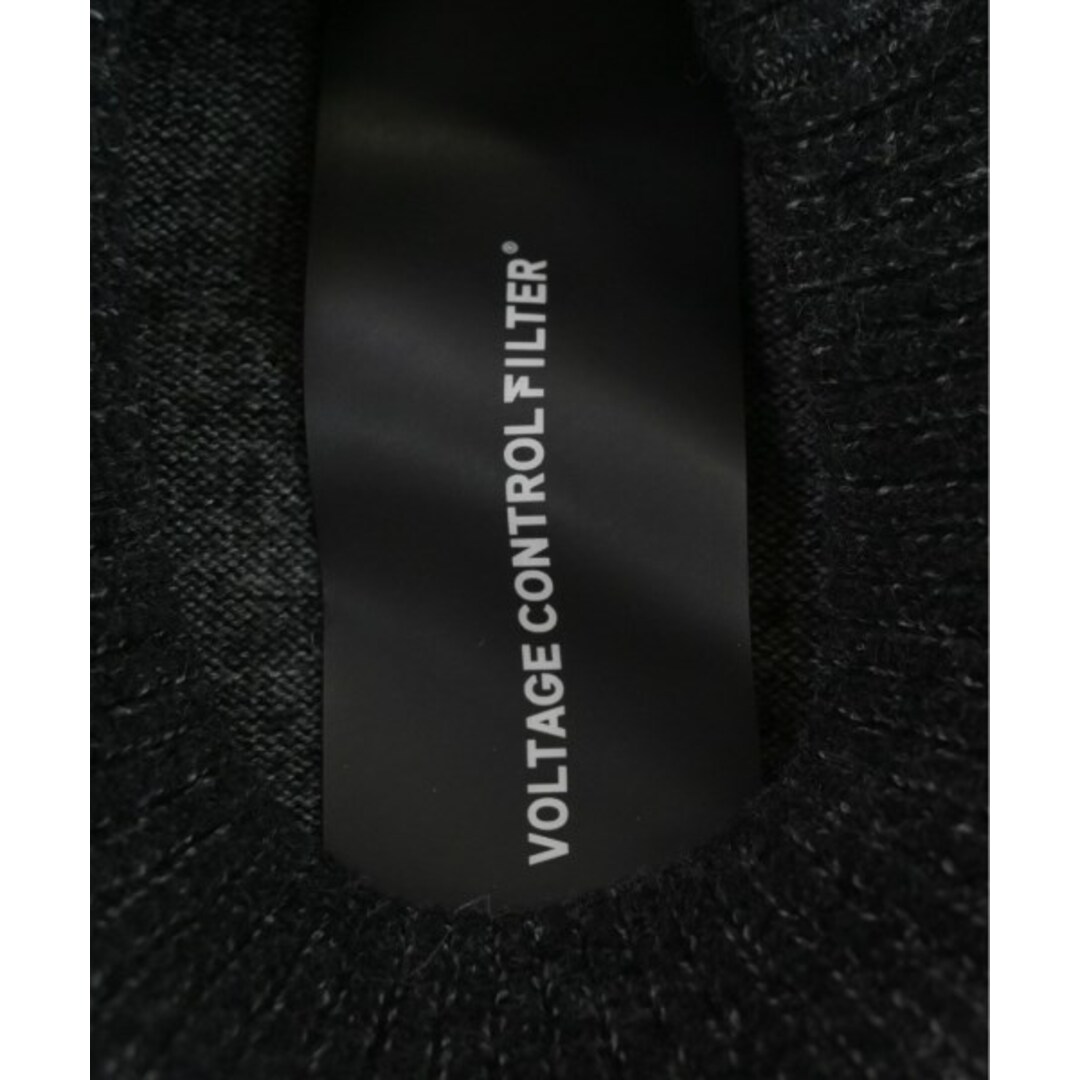 VOLTAGE CONTROL FILTER ニット・セーター F 黒 【古着】【中古 VOLTAGE CONTROL FILTER ニット・セーター F 黒 【古着】【中古
