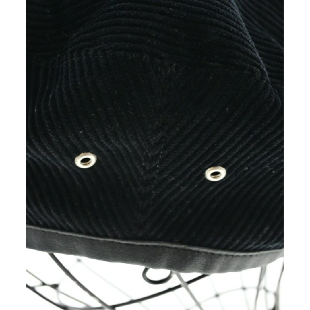 Mighty Shine(マイティシャイン)のMighty Shine マイティーシャイン ハンチング・ベレー帽 M 黒 【古着】【中古】 メンズの帽子(ハンチング/ベレー帽)の商品写真