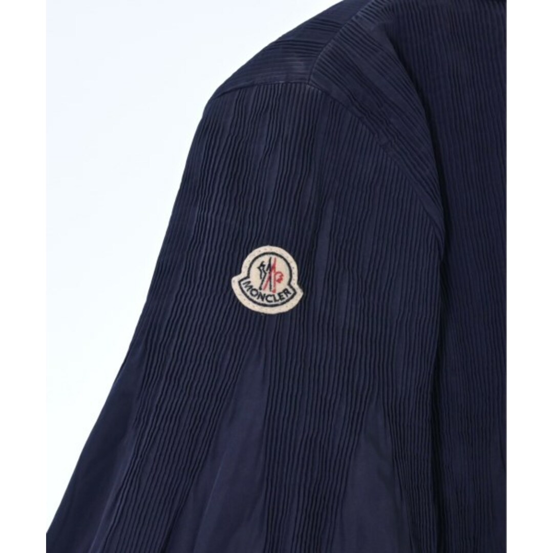 MONCLER S ダウンジャケット/ダウンベスト 00(XXS位) 紺 【古着】【中古】 レディースのジャケット/アウター(ダウンジャケット)の商品写真