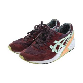 アシックス(asics)のasics アシックス スニーカー 26.5cm エンジ 【古着】【中古】(スニーカー)