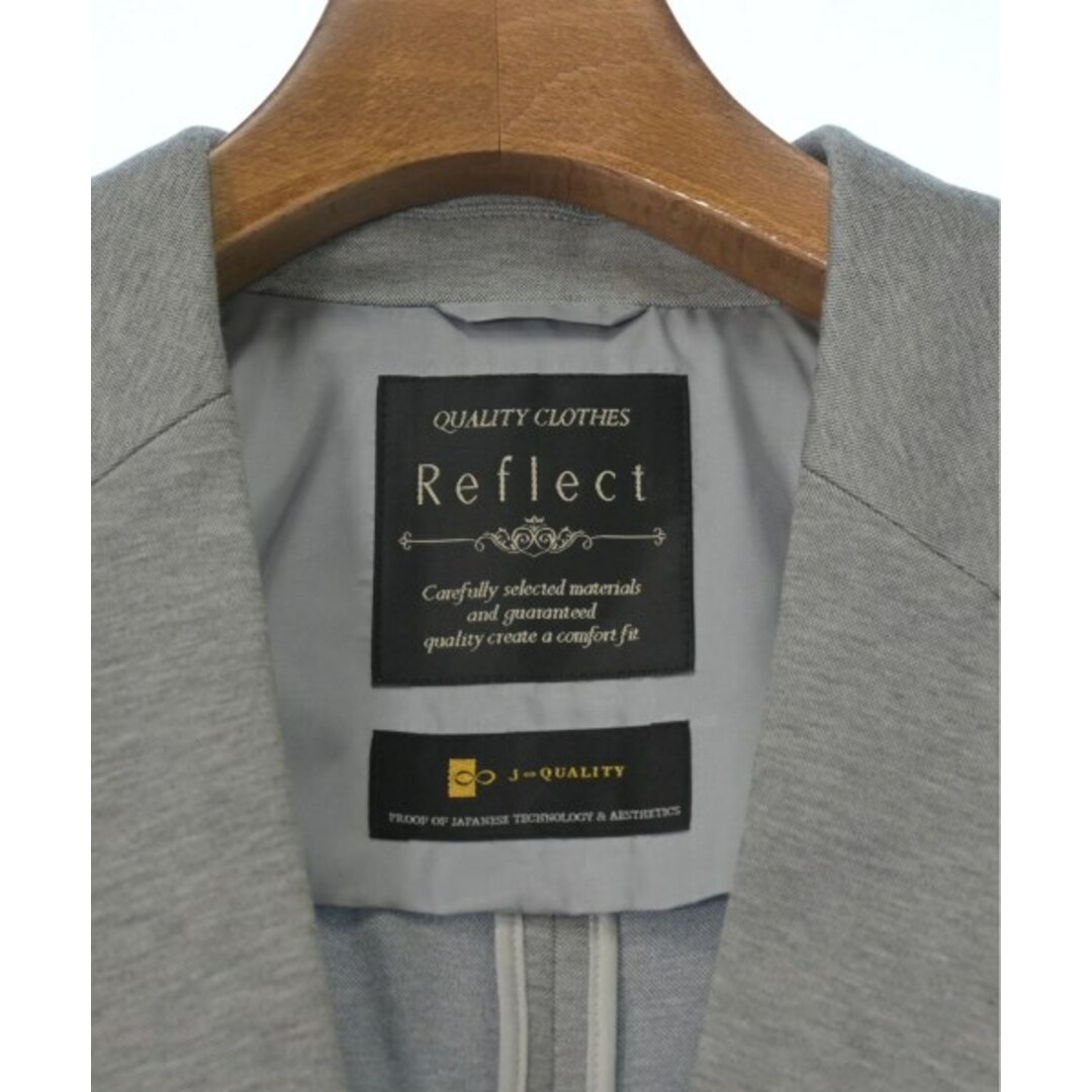 ReFLEcT(リフレクト)のReflect リフレクト テーラードジャケット 9(M位) グレー 【古着】【中古】 レディースのジャケット/アウター(テーラードジャケット)の商品写真