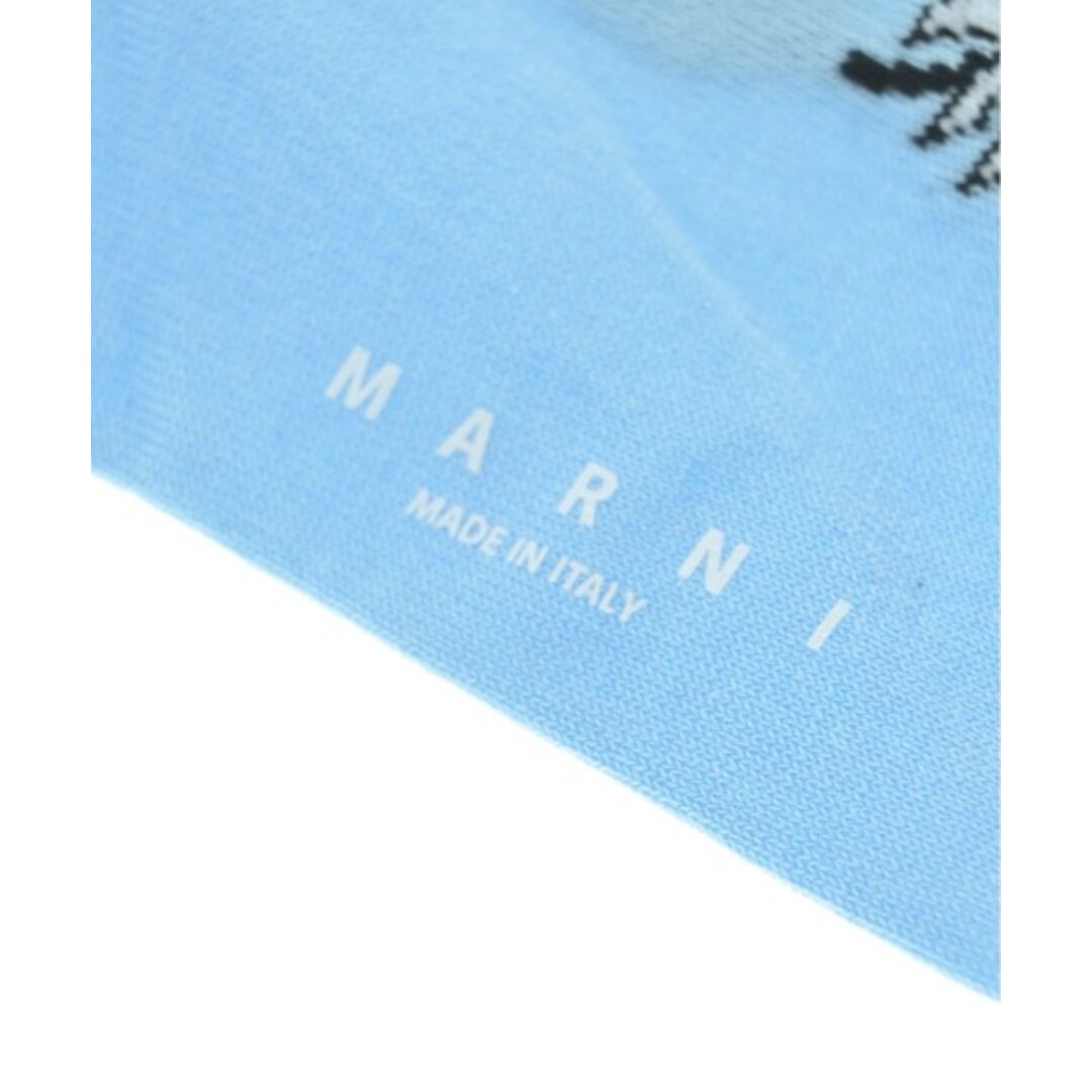 Marni(マルニ)のMARNI マルニ 小物類（その他） 43 水色x白x赤(花柄) 【古着】【中古】 レディースのファッション小物(その他)の商品写真