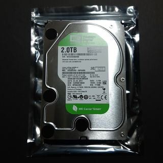 ウェスタンデジタル(Western Digital)の【使用時間短め】2TB Western Digital WD20EARX(PCパーツ)